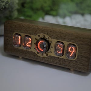 Nixie Tube Clock Pulsar IN-12 + Decatron