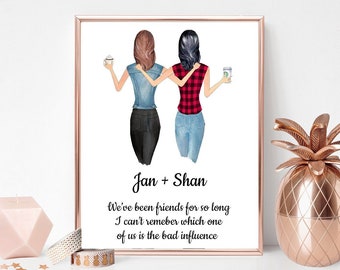 Best Friend Gift, Gift For Best Friend, Gift For Her, Personalized Gift, Best Friend, Gift For Sister, Best Friends Mug, Gift For Friend