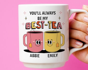 Best Friend Gift, Best Tea Mug by Mugsberry, Gift For Her.