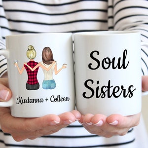 Best Friend Gift, Gift For Best Friend, Gift For Her, Personalized Gift, Best Friend, Gift For Sister, Best Friends Mug, Gift For Friend