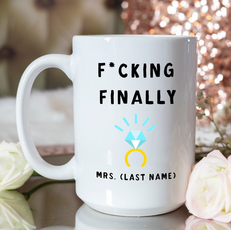 Engagement Gift Wedding Gift Future Mrs Funny Wedding Gift Etsy