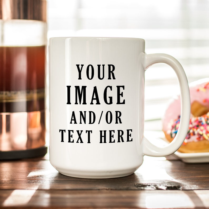 Custom Mug Personalized Mug Ceramic Mug Large Custom Mug Etsy