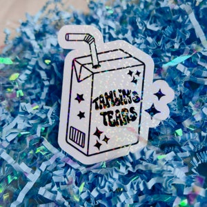 Bookish Sticker | Tamlin’s Tears Juice Box Sticker | Holographic Waterproof Vinyl Book Inspired | Kindle Sticker | Funny Bookish Gift