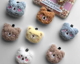 Fluffy Stuffy Kindle Charms | Stuffed Animal USB Charm | Kobo Charm | Switch Charm | Ereader Charm | Dust Plug Charm for USB-C Devices