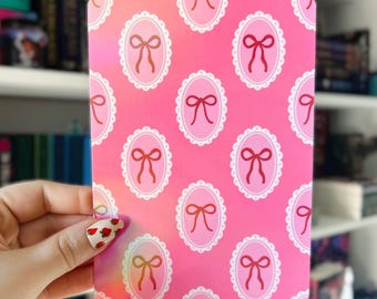 Inserto para funda Kindle / Inserto holográfico Coquette para lectores electrónicos / Inserto para Kindle / Regalos para amantes de los libros / Decoración con cartulina brillante / Inserto para Kobo