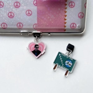 Vampire Kindle Charm, Phone Charm, USB Charm, Mini Keychain | Bookish Merch | Bookish Gifts | Kindle Accessories | USB Plug Charm
