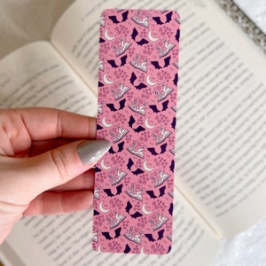 Bookmark | Books and Bat Wings Night Court Aesthetic Bookmark | Bookish Gift | Gift For Book Lover | Gift For Reader | Double Sided Bookmark