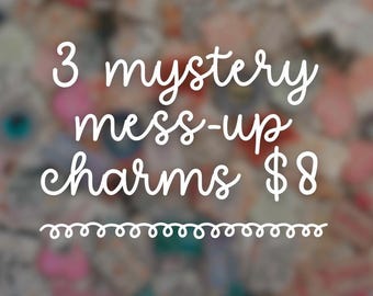 Mystery Mess-Up Charm Bundle | 3 Charms for Kindle, Kobo