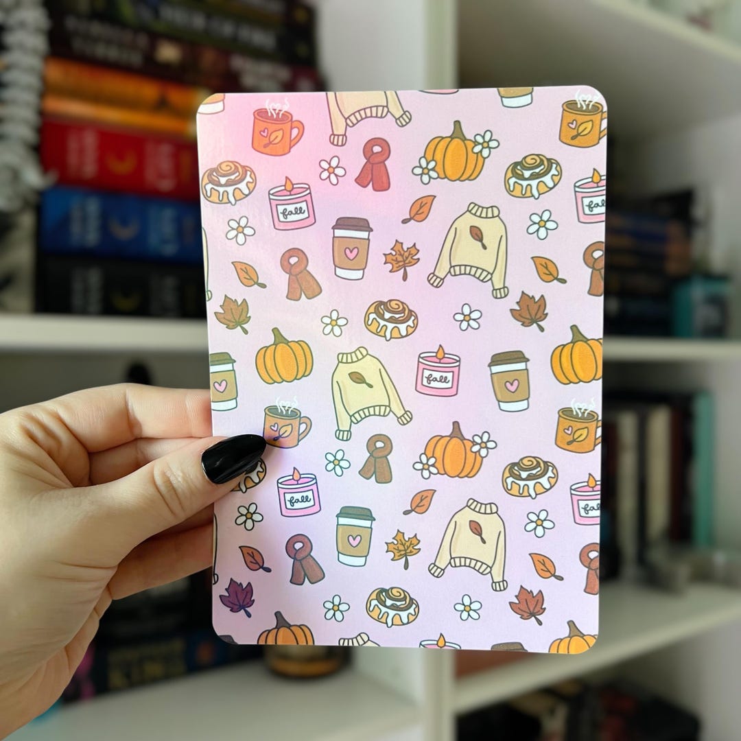 Cozy Fall Kindle Insert | Autumn Sweater Candle Coffee Case Decor ...