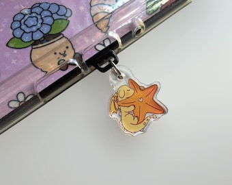 Amuleto de dragón playero / Accesorio para tapar el polvo de los libros para Kindle, teléfono y más