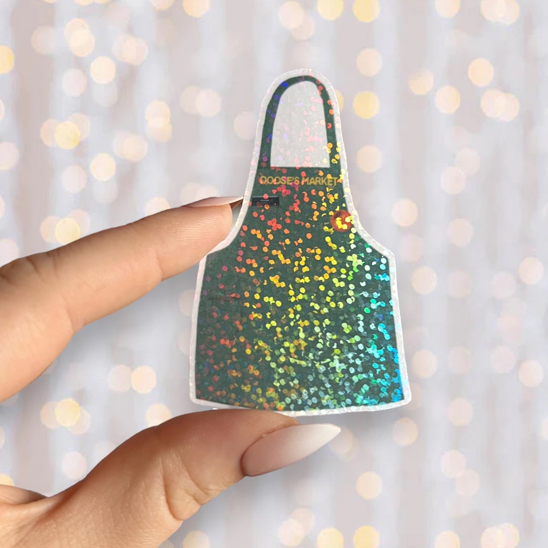 Gilmore Girls Sticker Dooses Market Apron Holographic - Etsy