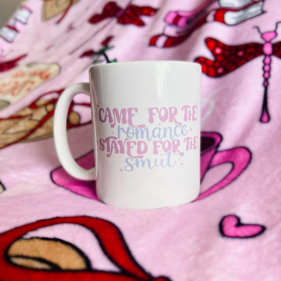 Bookish Mug | Smut Reader Mug | 11 oz Ceramic | Coffee Mug, Cocoa Mug, Tea Mug | Book Lover Mug | Gift for Readers | Mug for Readers