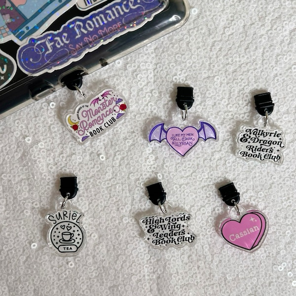 Kindle Charm, Phone Charm, USB Charm, Mini Keychain Charm | Bookish Merch | Bookish Gifts | Kindle Accessories, Phone Accessories | USB Plug