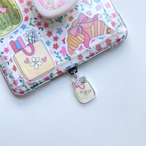 Book Bag Kindle Charm, Phone Charm, USB Charm, Mini Keychain | Bookish Merch | Bookish Gifts | Kindle Accessories | USB Plug Charm