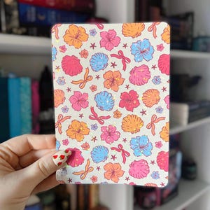 Beach Kindle Case Insert | Coquette Holographic Case Insert for E-Readers | Bookish Gift | Glitter Cardstock | Kindle Insert, Kobo Insert