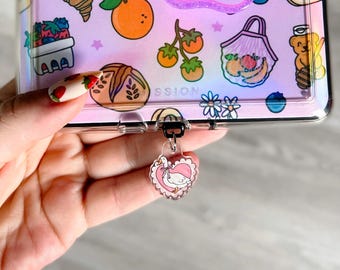 Goose Kindle Charm, Phone Charm, USB Charm, Mini Keychain | Bookish Merch | Bookish Gifts | Kindle Accessories | USB Plug Charm