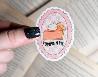 Halloween Sticker | Halloween Holographic Sticker | Vinyl Laptop, Kindle Sticker | Spooky Sticker, Fall Sticker