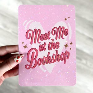 Kindle Case Insert | Holographic Case Insert for eReaders | Bookshop Kindle Insert | Bookish Gifts | Glitter Cardstock | Kobo Insert
