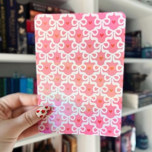 Kindle Case Insert | Coquette Holographic Case Insert for eReaders | Kindle Insert | Bookish Gifts | Glitter Cardstock Decor | Kobo Insert