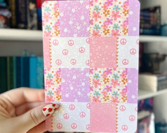 Inserto para funda de Kindle / Inserto holográfico de patchwork Y2K para lectores electrónicos / Inserto para Kindle / Regalos para amantes de los libros / Decoración de cartulina / Inserto para Kobo