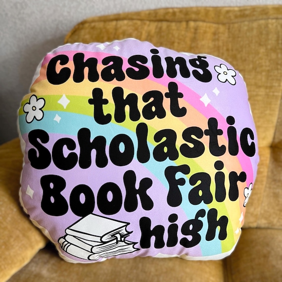 Bookish Pillow | Reading Pillow | Pillow for Book Nook | Reading Room Decor | Bookish Throw Pillow | Home Decor for Book Lovers | Book Gift