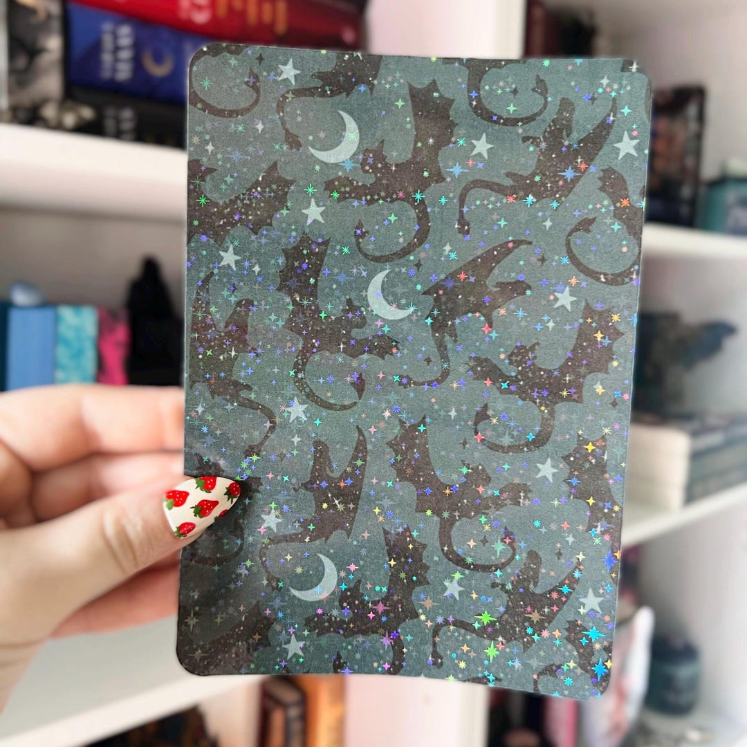 Kindle Case Insert | Holographic Case Insert for E-readers | Fantasy ...