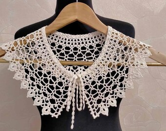 Crochet Collar - Etsy