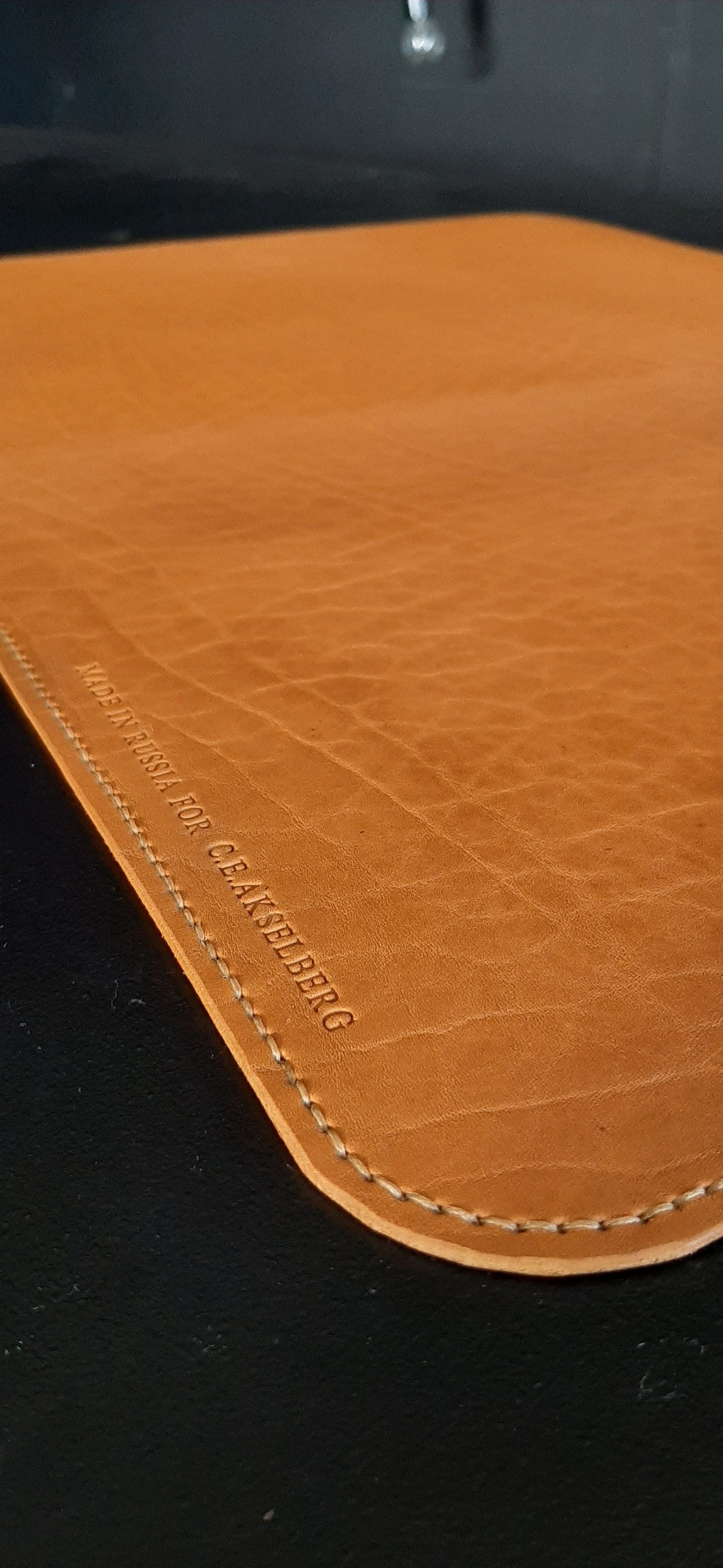 Leather Desk Top Pad Men Handmade Mat Blotter Organizer Etsy