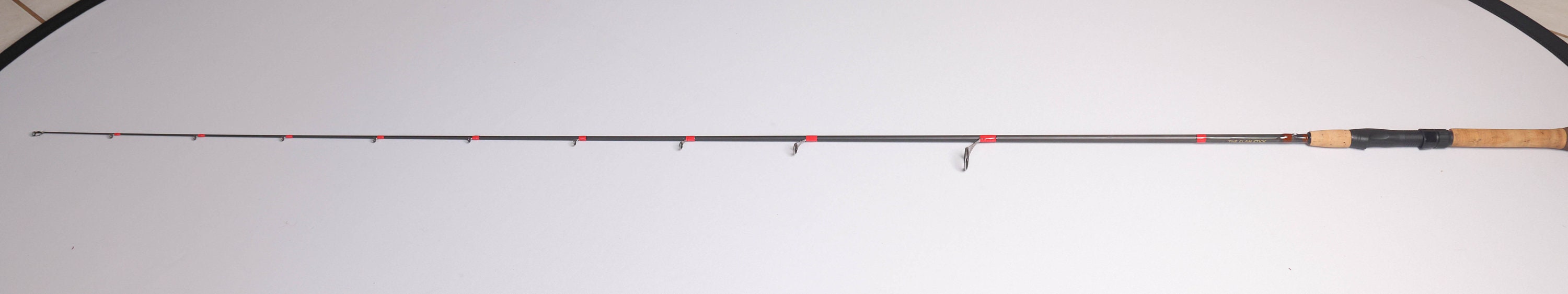 7' 100 Handmade Spinning Rods in Blue or Inferno Red Etsy