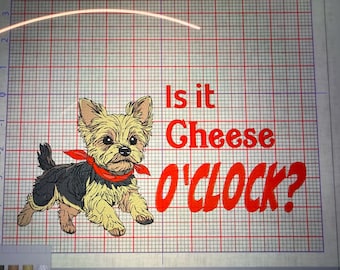 Pedido especial para Kimberly. Dos paños de cocina con estampado de Yorkshire Terrier.