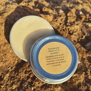 Desodorante natural. Natural deodorant. Deodorant zero waste.