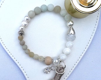 String of Pearls- Mala-Inspired Bracelet
