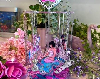 Soporte acrílico para collares Ai Carousel