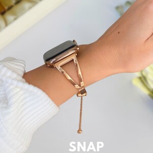 14 karat gold apple watch band discount