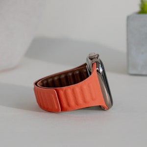 Speckled apple watch band top