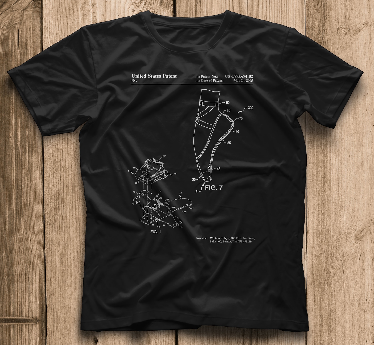 ballet shoe patent t shirt, ballet slippers, dance studio, ballerina gift, ballerina shirt, unique gift idea
