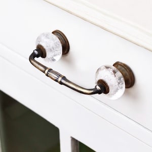IRON Handle mit Glas Bubbles Noppen