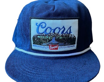 Coors Corduroy Snapback Hat