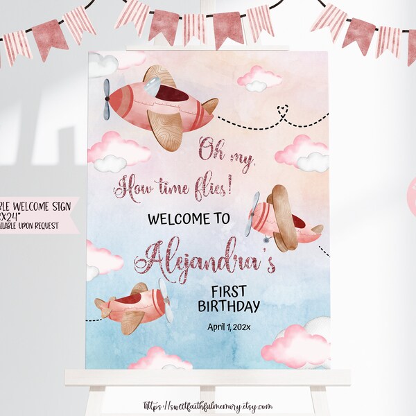 Time Flies Birthday - Etsy