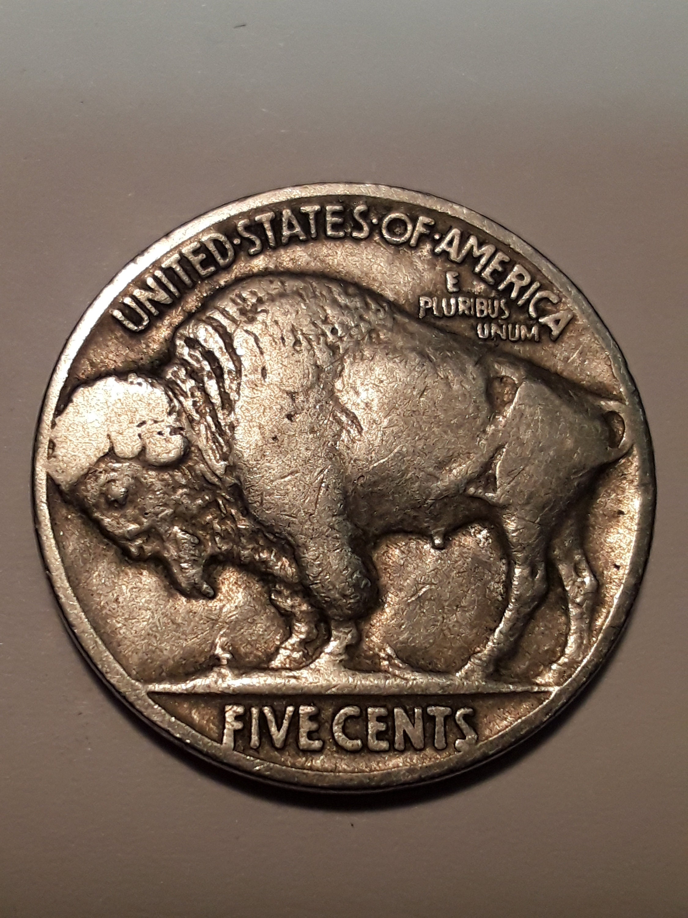 1935 F Buffalo Nickel Etsy