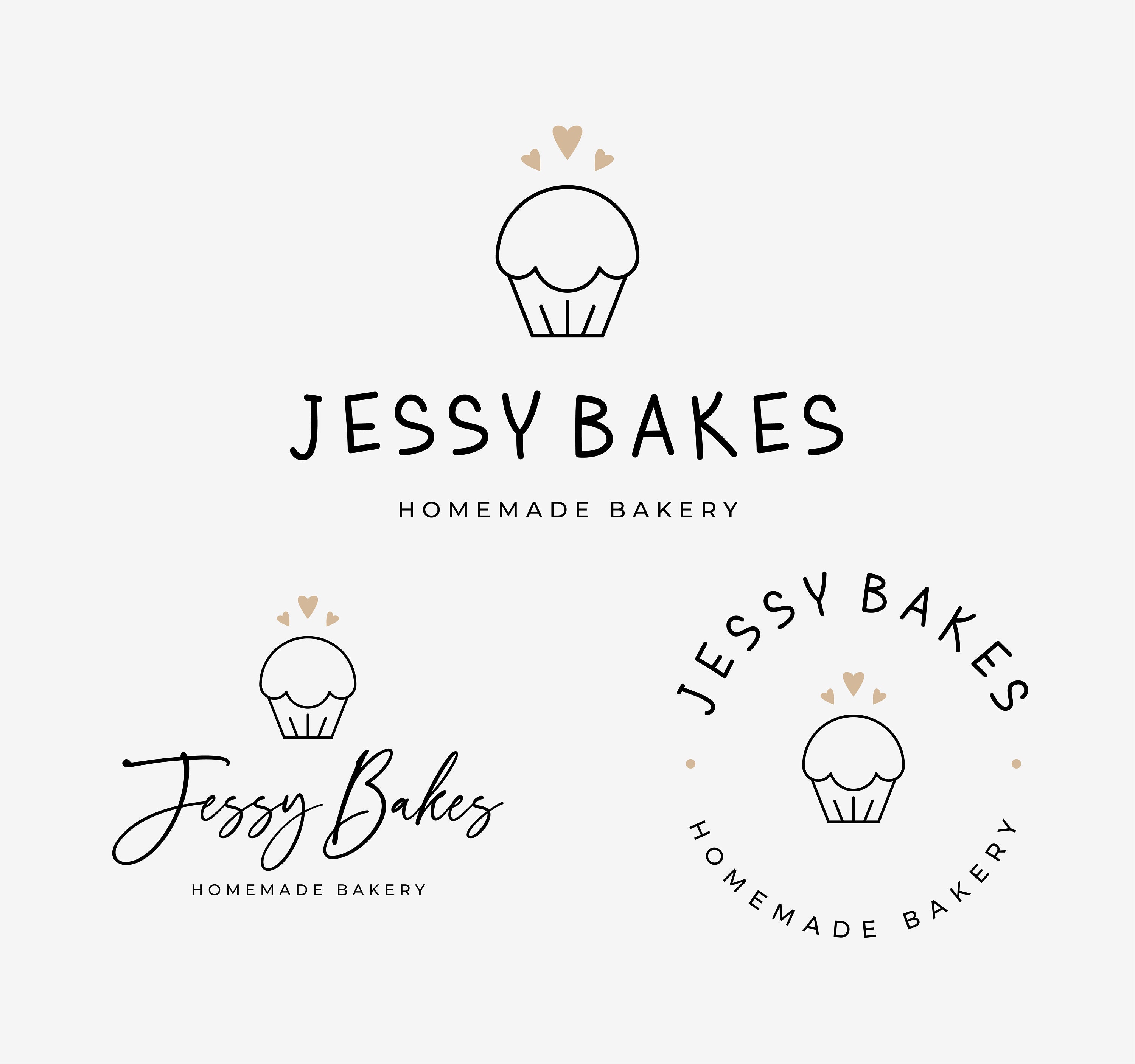Bakery Logo Design Pastry Chef Logo Cupcake Logo Baker | Etsy