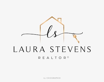 Real Estate Logo, House Logo, Premade Logo, Initials Logo, Interior Logo, Watermark Logo, Realtor Logo, Broker Logo, Business Logo