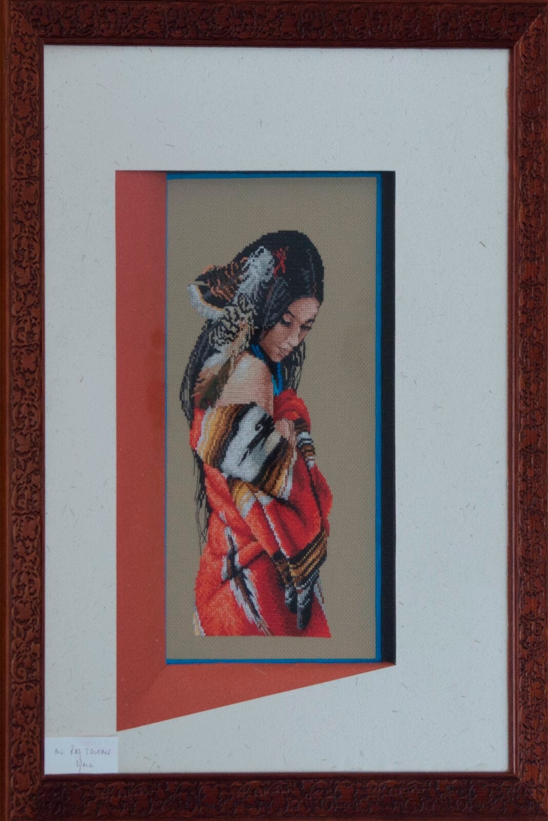 Broderie Au Point de Croix La Sérénité