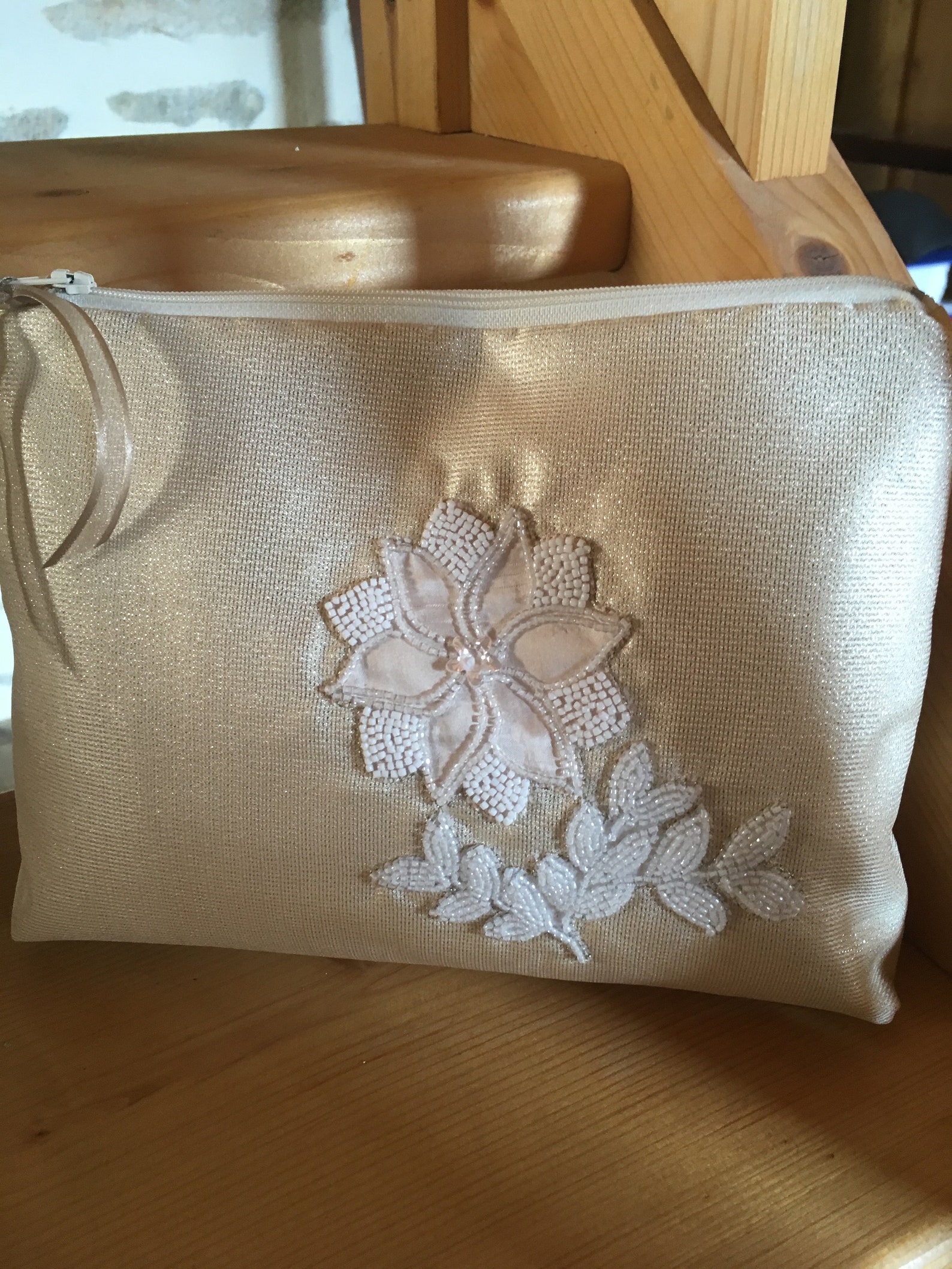 Embroidered evening or wedding pouch Etsy