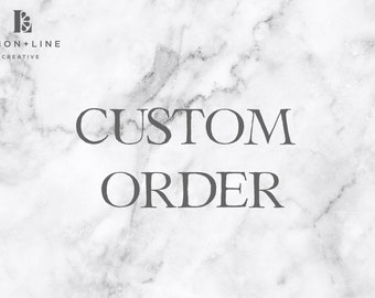 Alterações personalizadas em seu pedido