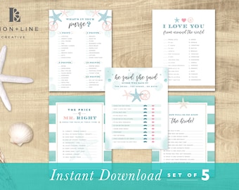 Beach Bridal Shower | Etsy