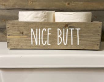 Medium Rustic Bathroom Caddy, Storage Caddy, Apothecary Caddy, Toilet Caddy, Rack cabinet, Reclaimed Wood Box Organizer, Wood Box