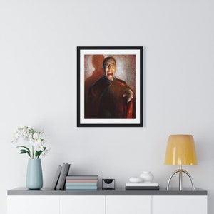 Premium Framed Vertical Poster Christopher Lee image 5