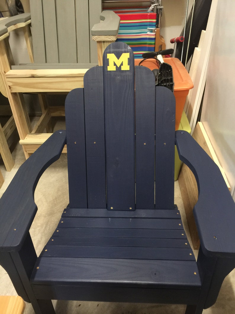 Custom Made Adirondack Chairs Etsy