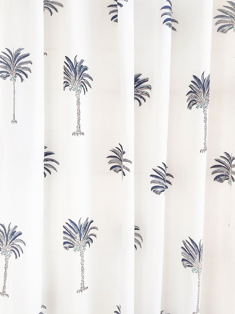 palm-tree-print-curtains-white-bohemian-sheer-voile-panels-set-of-2